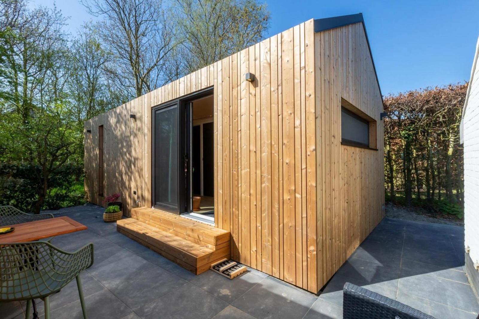 Villa Tinyhouse La Mouette - D. Koddelaan 34, Zoutelande Esterno foto