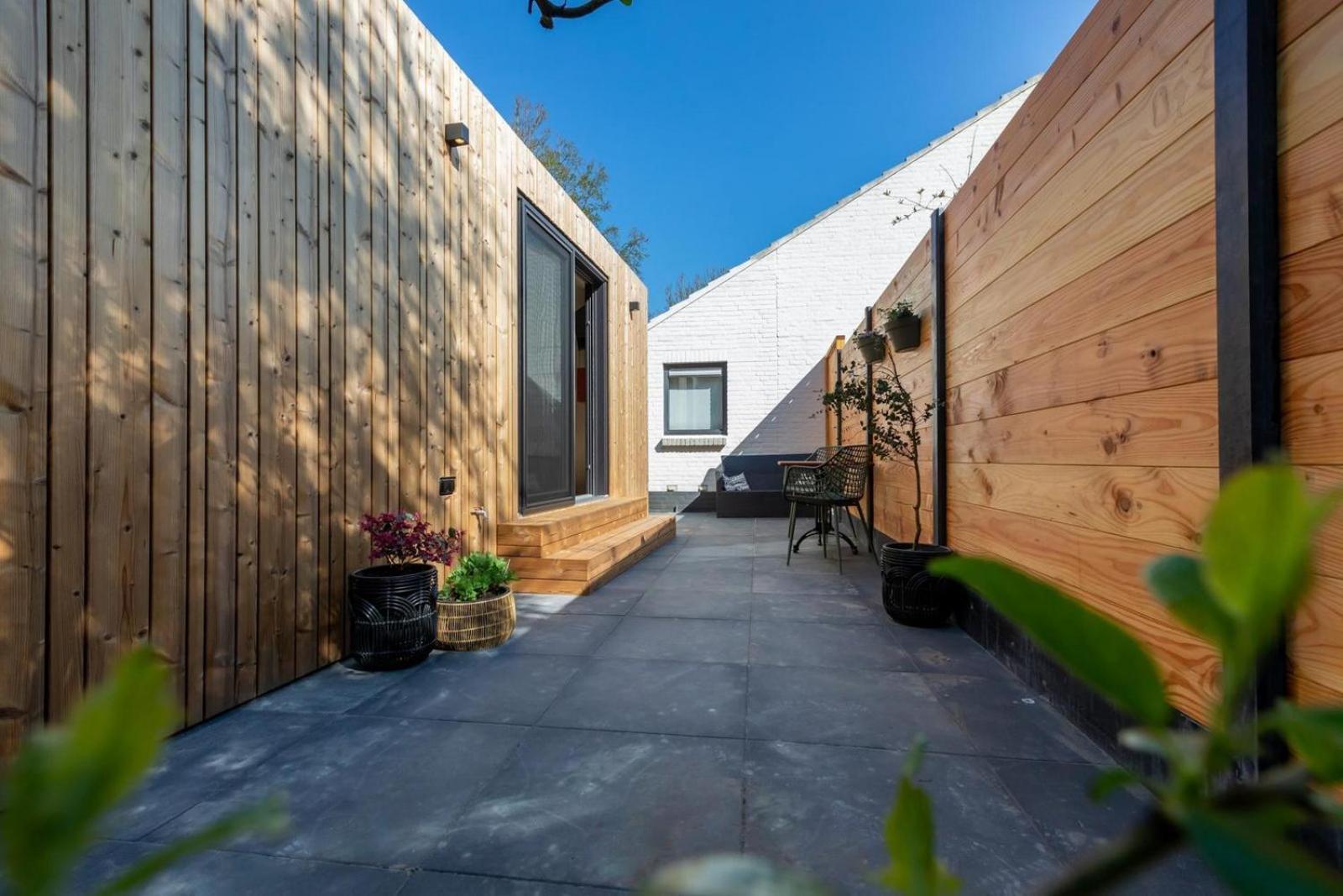 Villa Tinyhouse La Mouette - D. Koddelaan 34, Zoutelande Esterno foto
