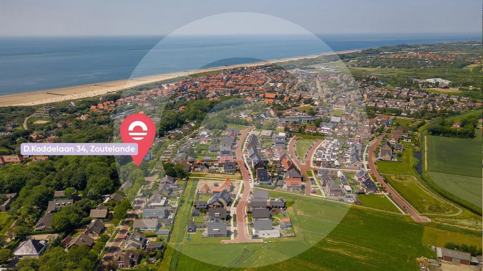 Villa Tinyhouse La Mouette - D. Koddelaan 34, Zoutelande Esterno foto
